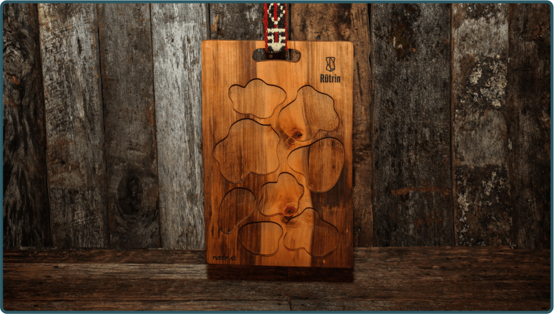 Tabla de madera Rauli